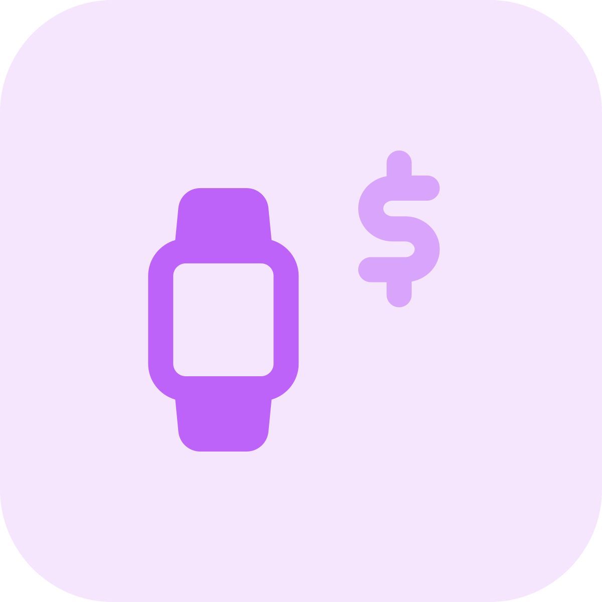 smartwatch price icon
