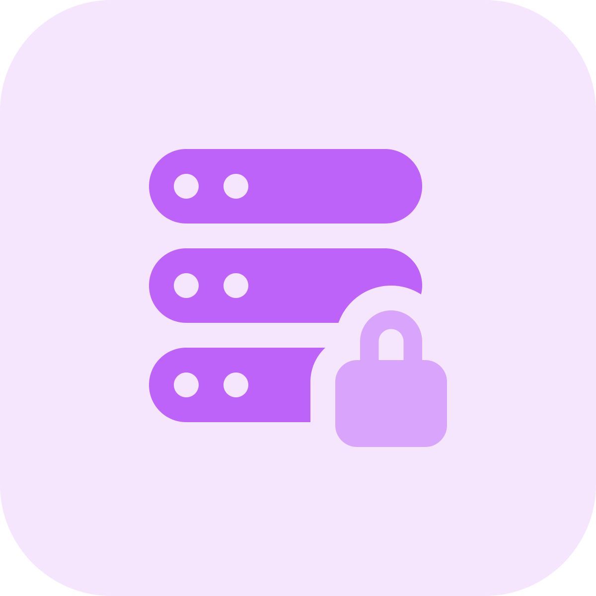 locked server icon
