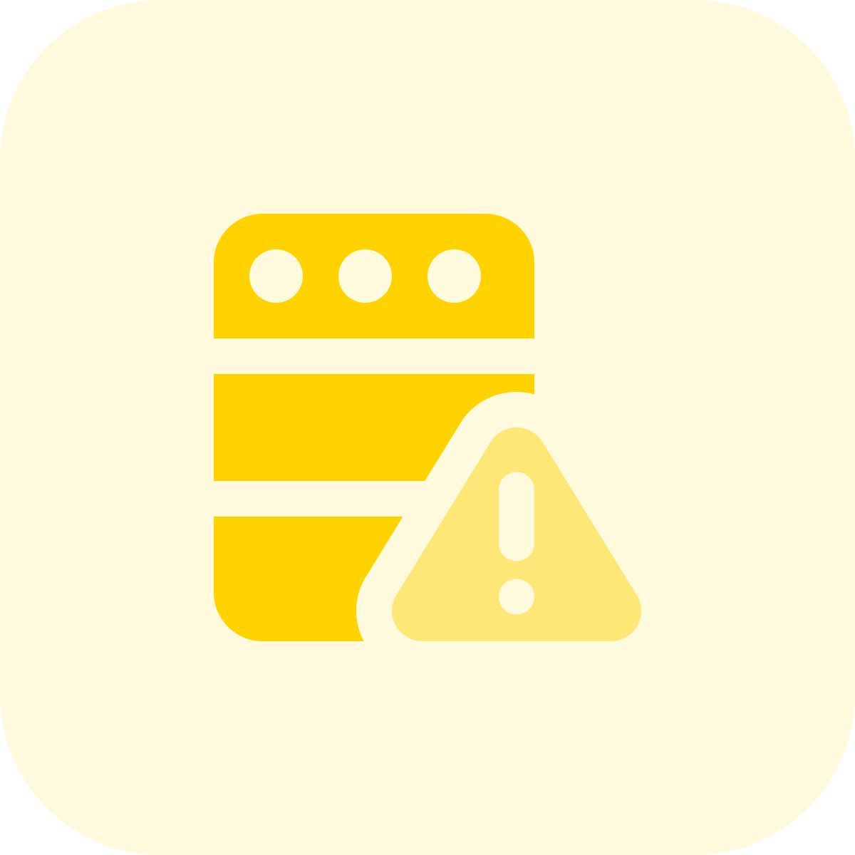 server alert icon
