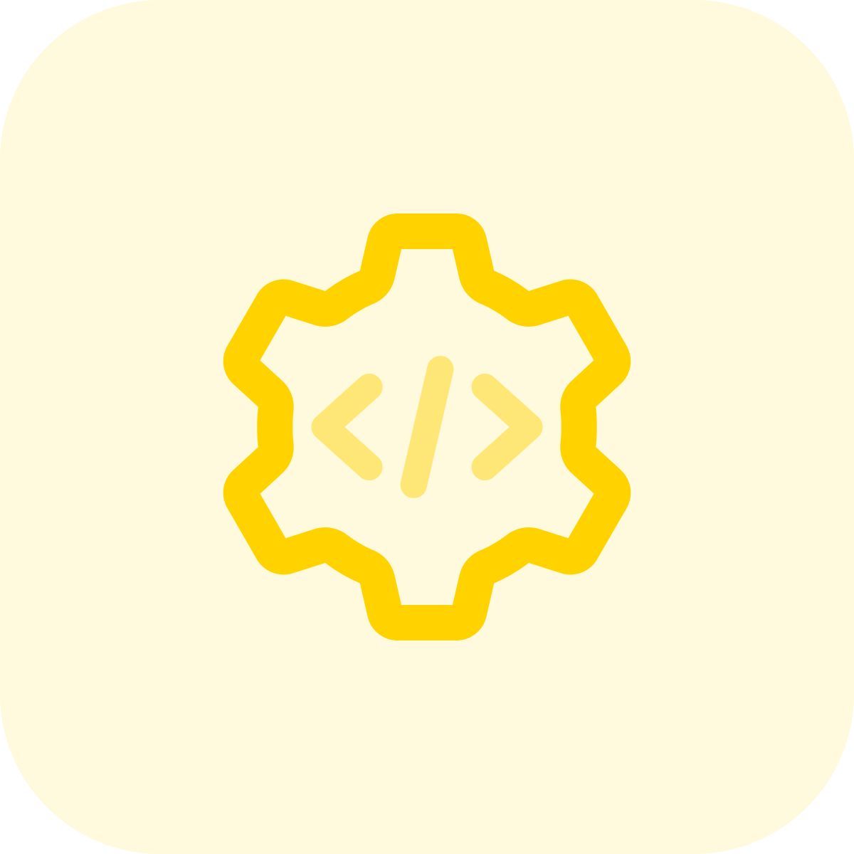 configurações de programação icon