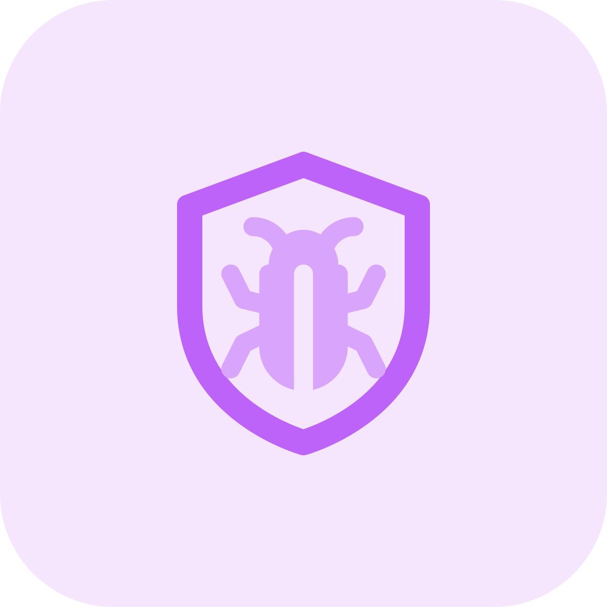 bug protection icon