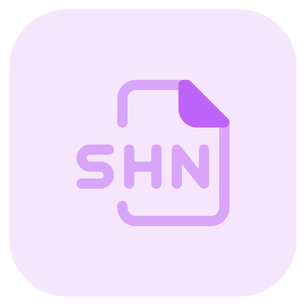 shn file icon