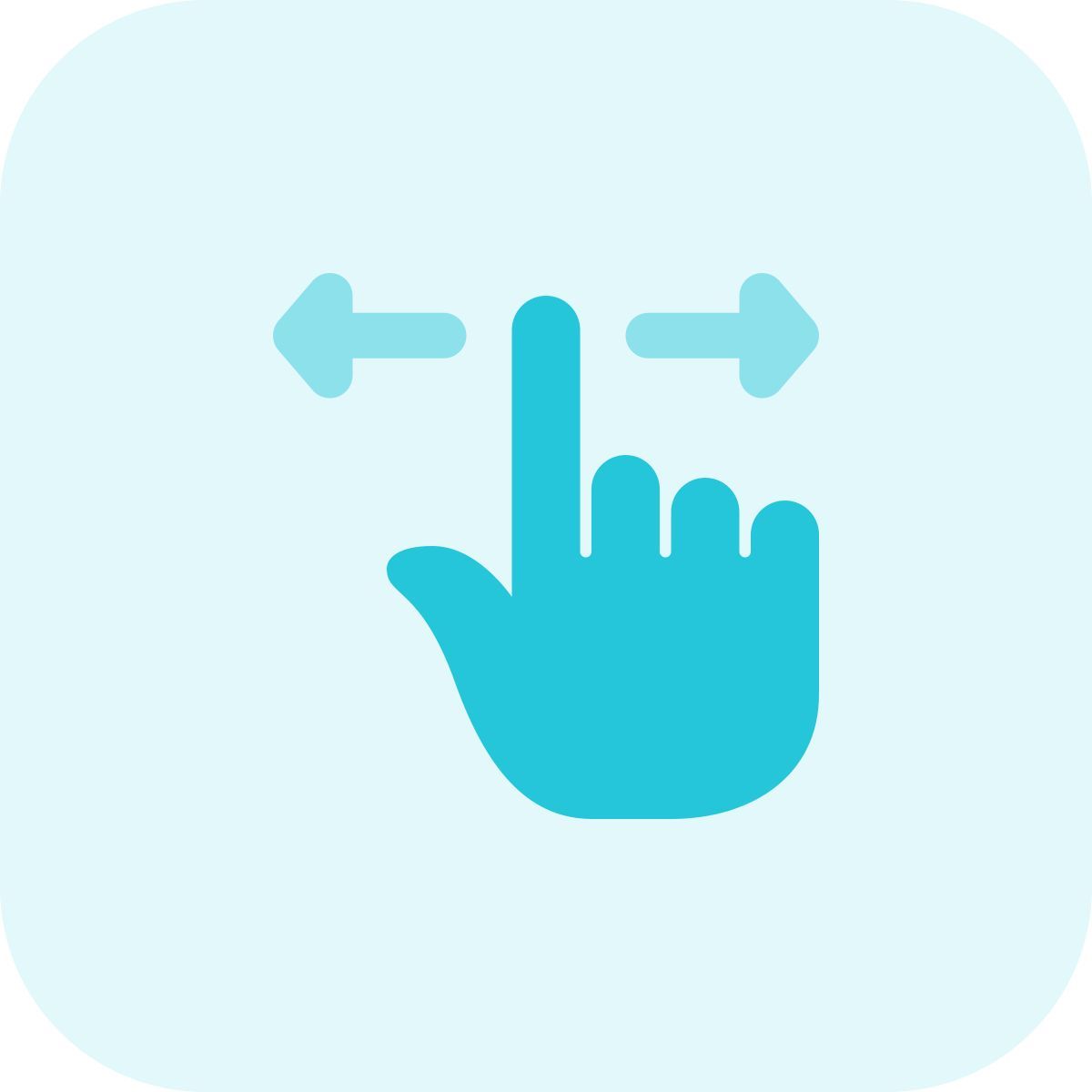 scorrimento orizzontale icon