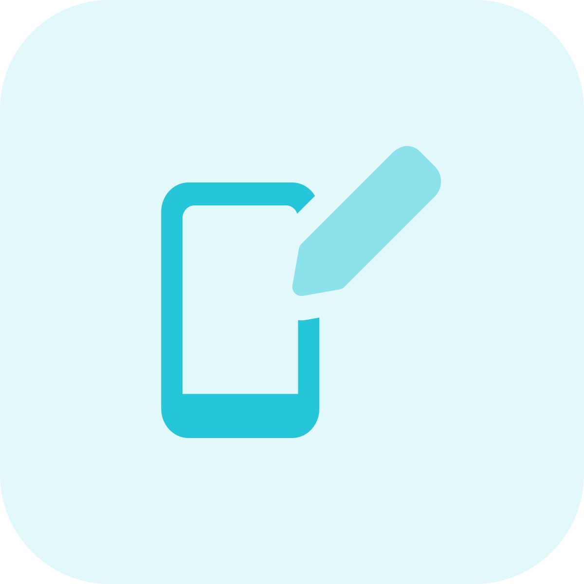 smartphone stift icon