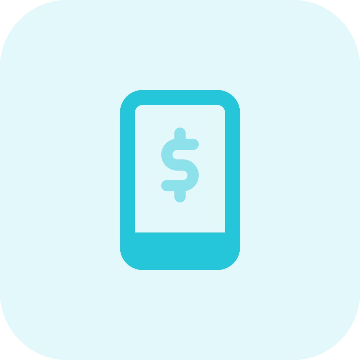 servizi bancari mobili icon