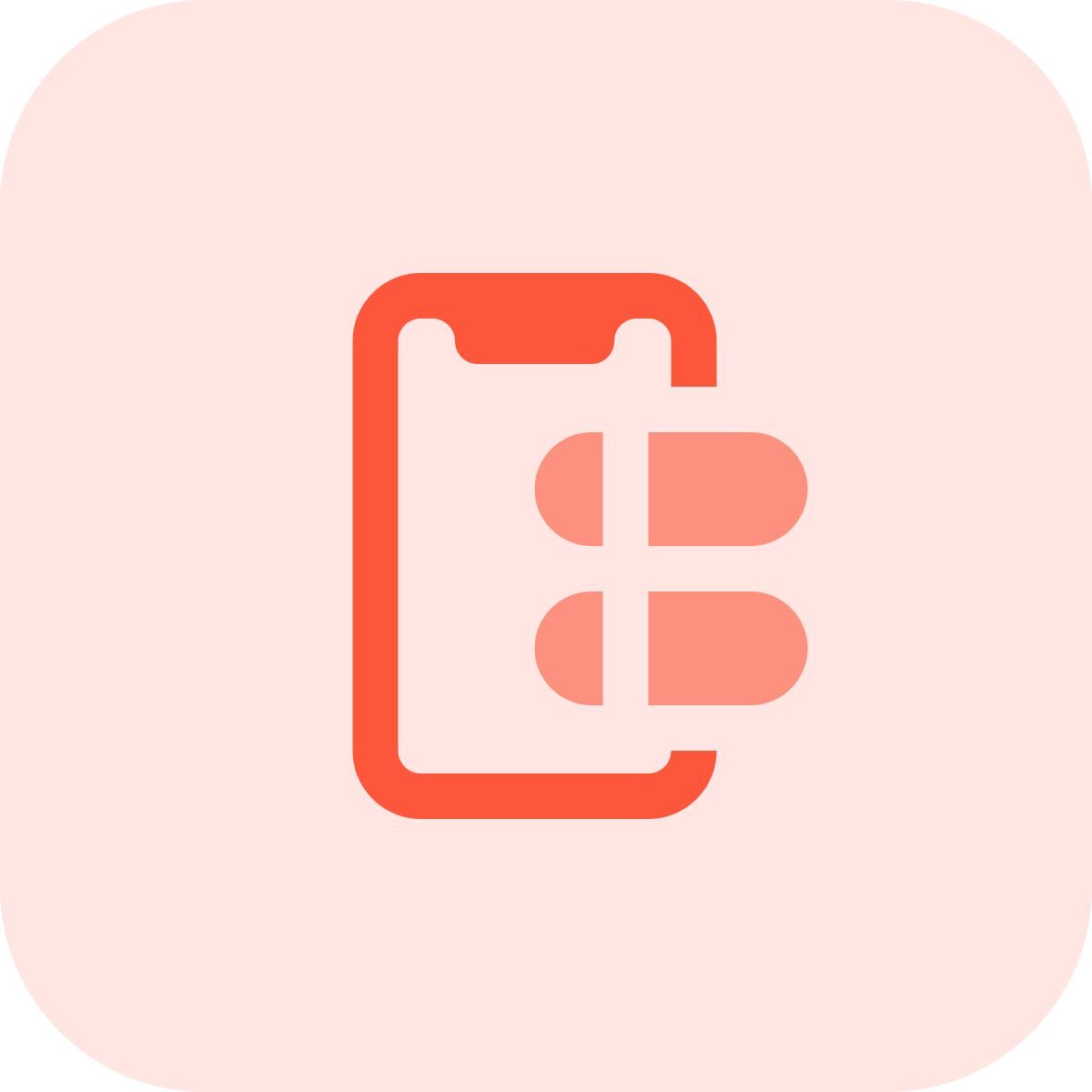 smartphone server icon
