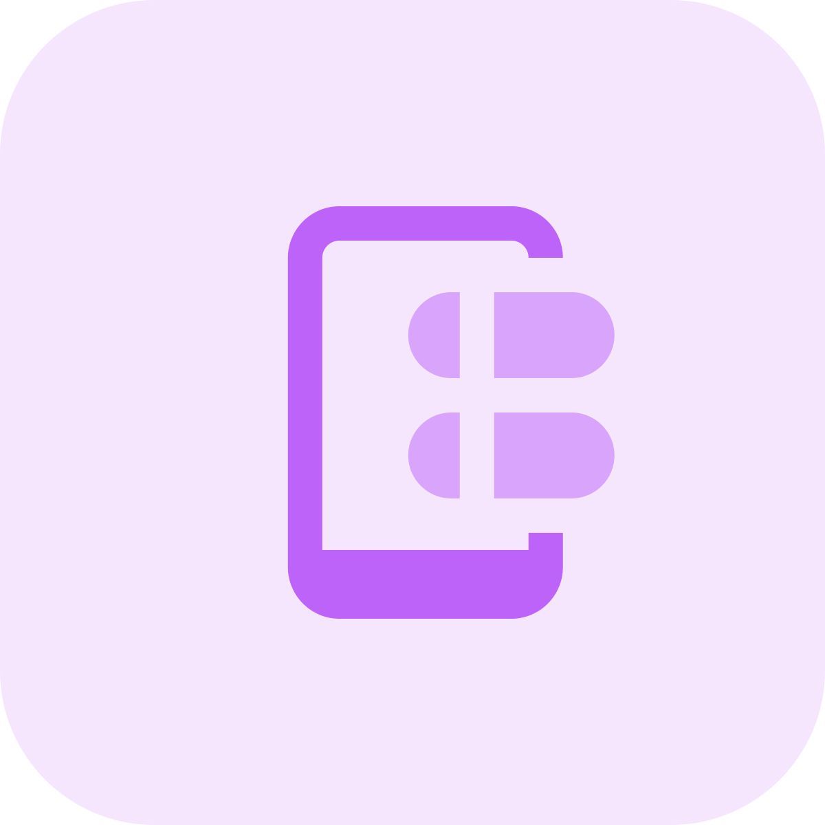 mobile server icon