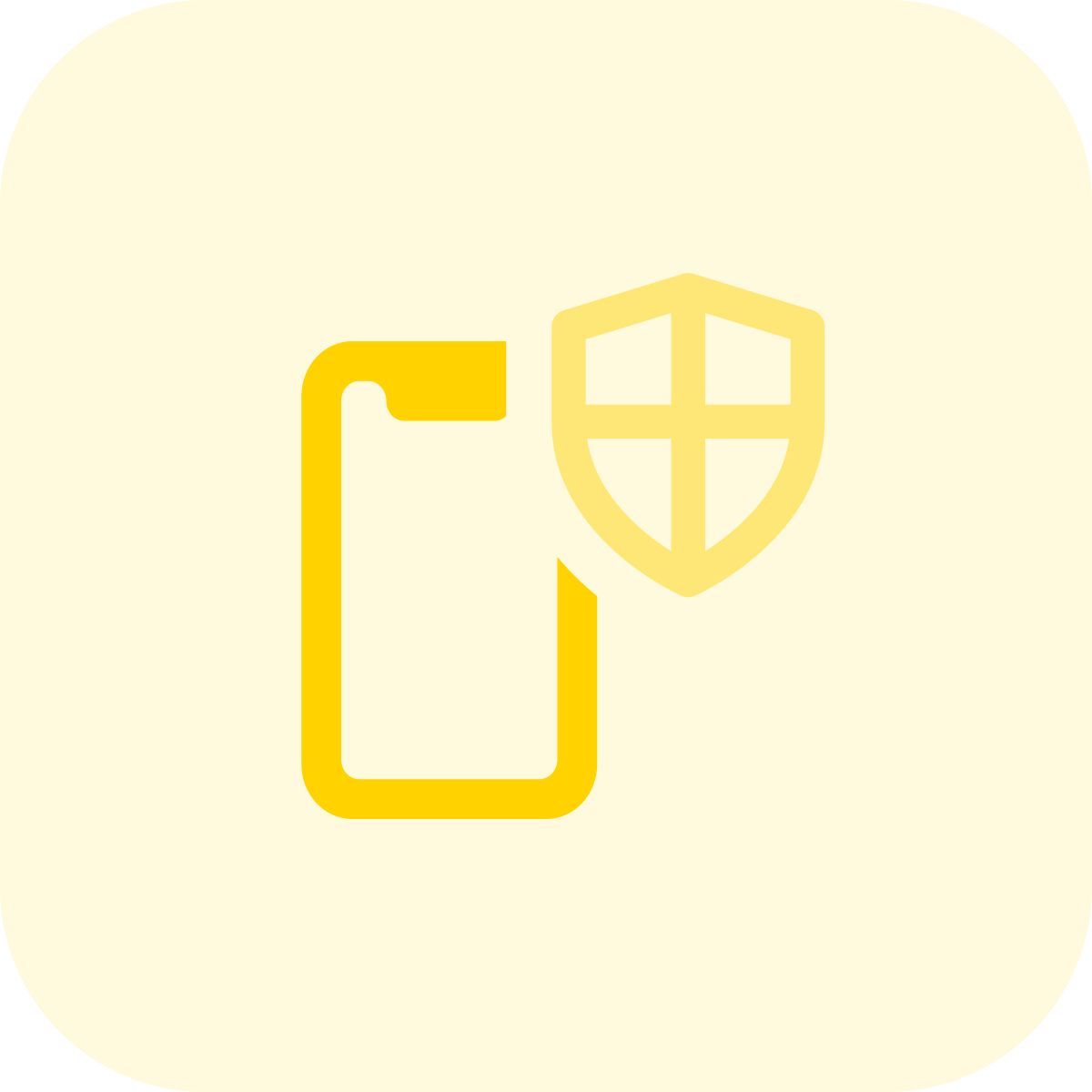 mobile protection icon