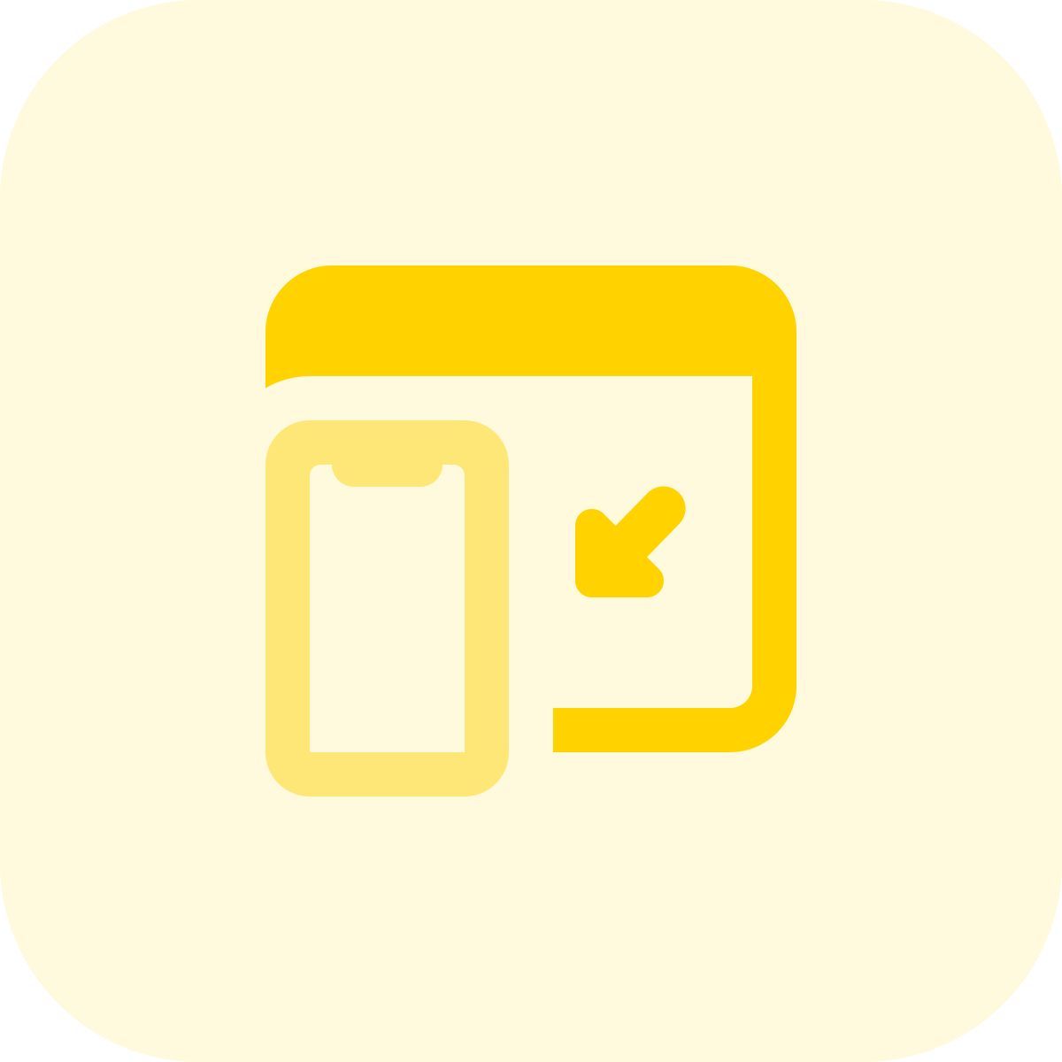 adaptive website icon