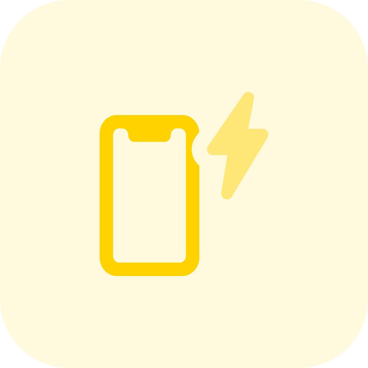 phone flash icon