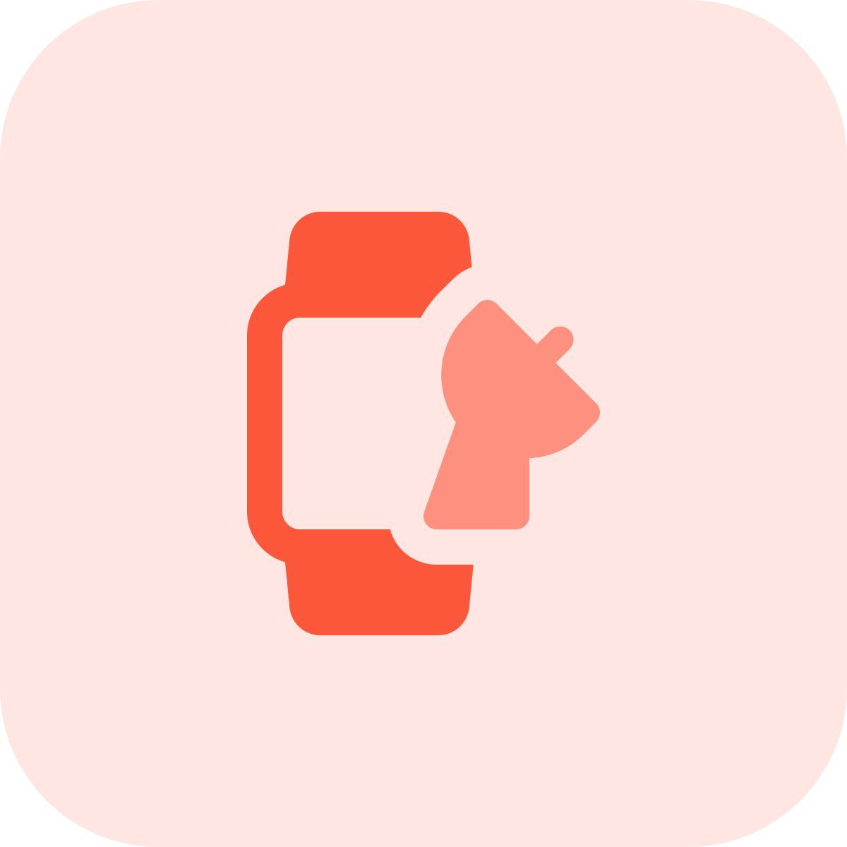 smartwatch to satellite dish icon
