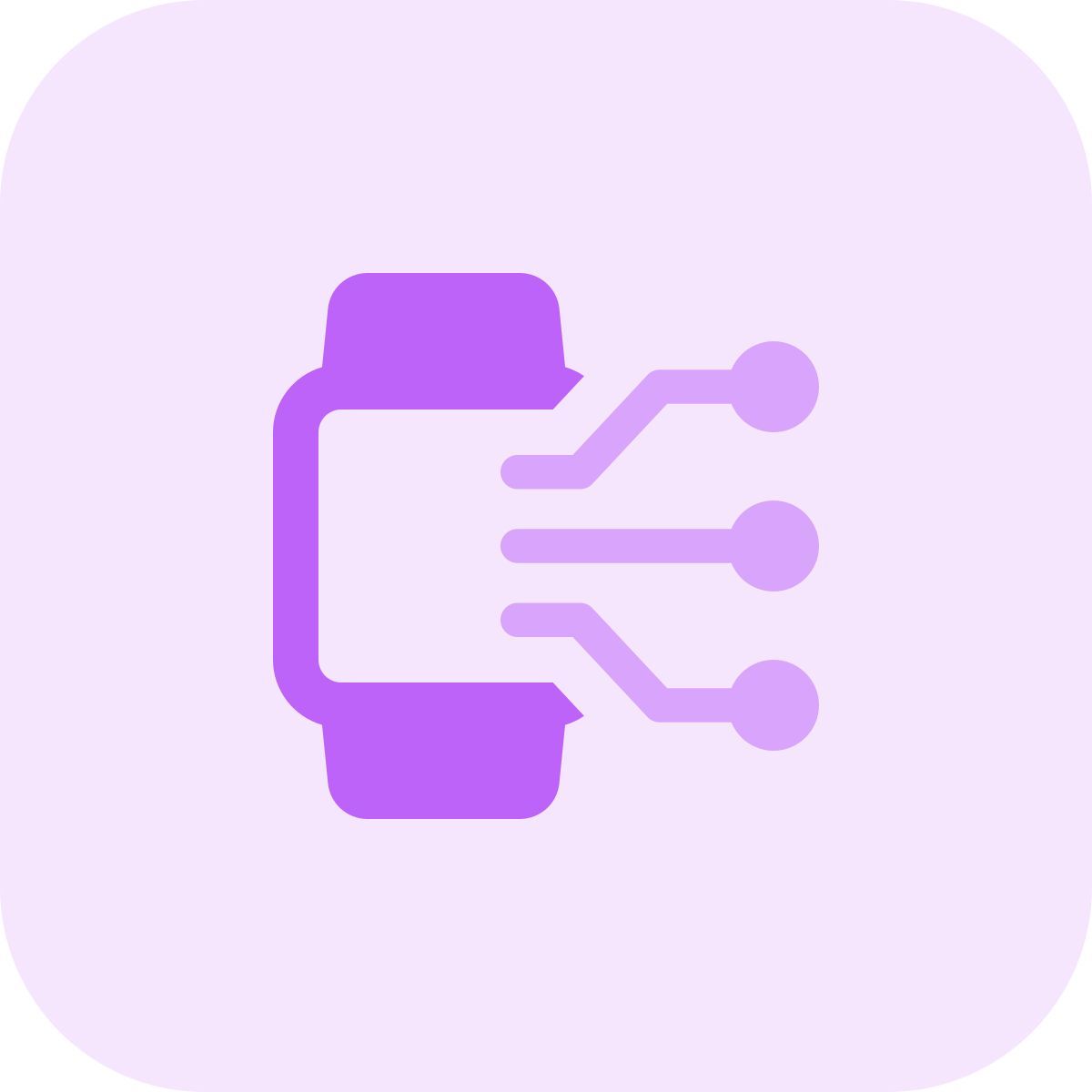 smartwatch connectivity icon