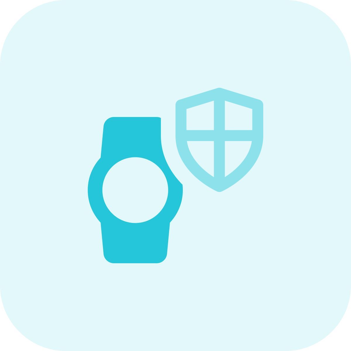 reloj inteligente protegido icon