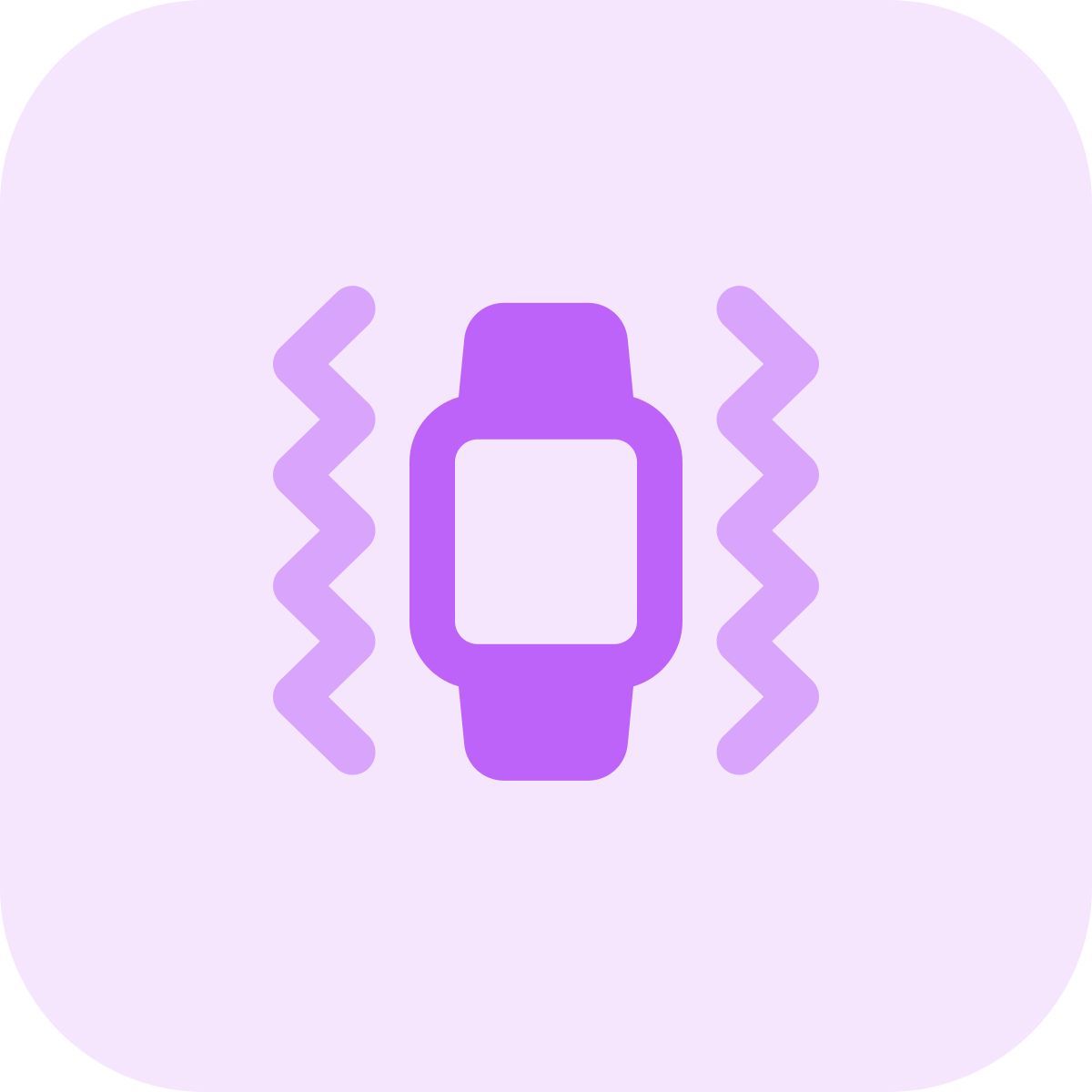 vibración del reloj inteligente icon