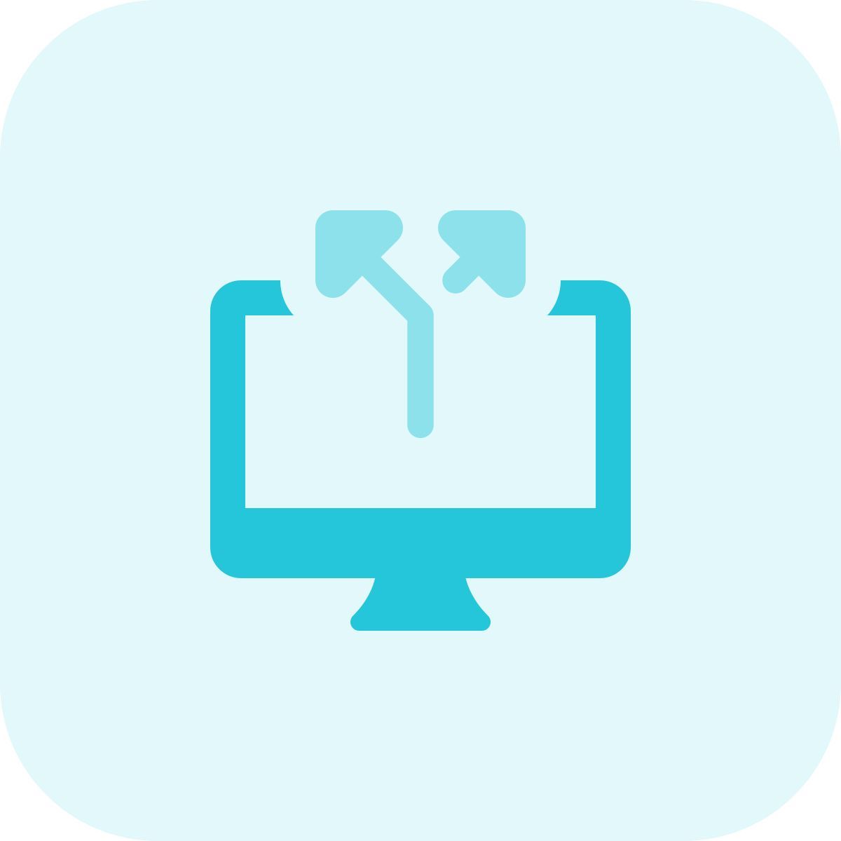 split internet connection icon