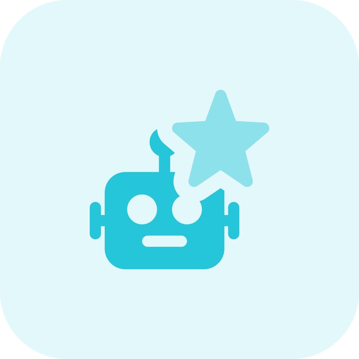 robô estrelado icon