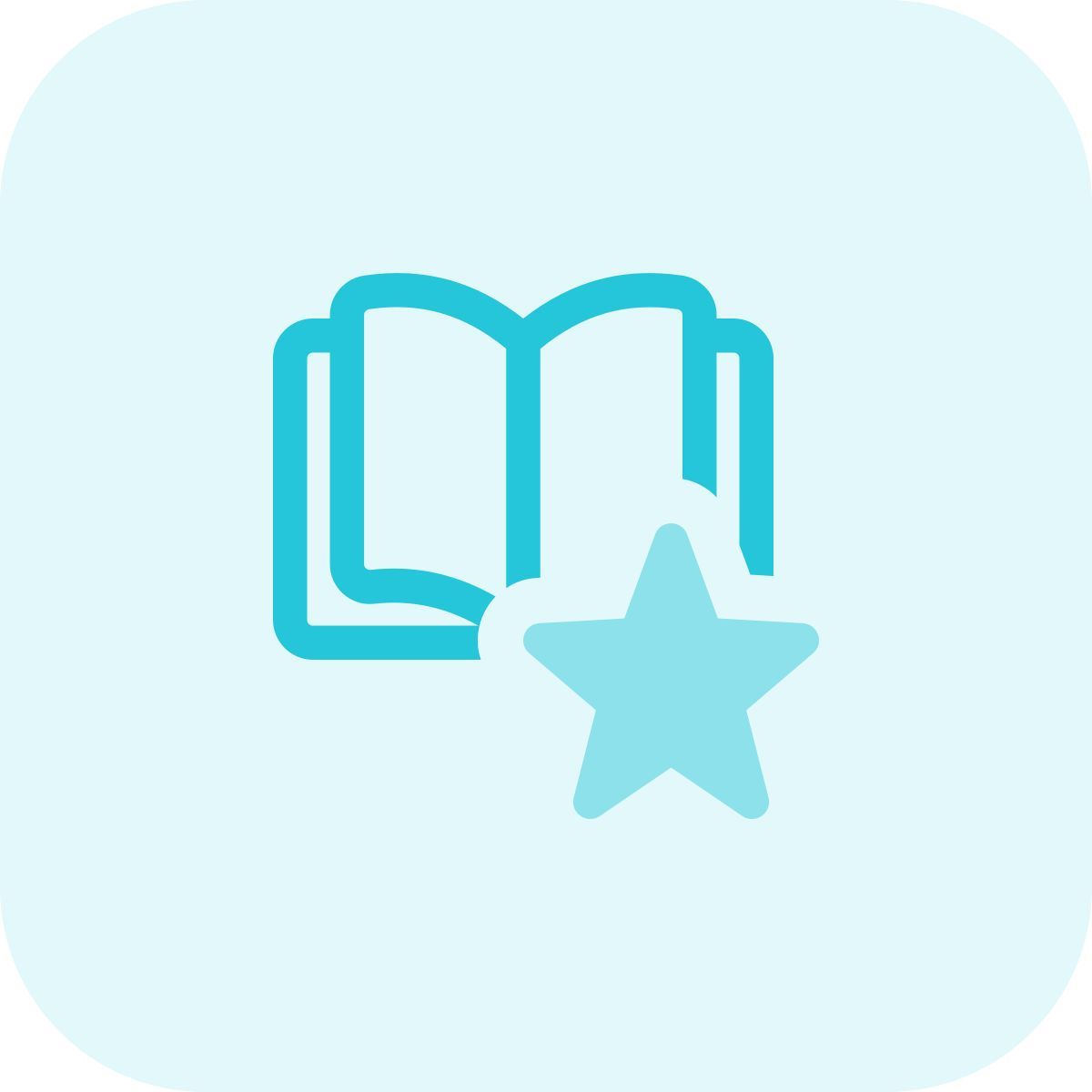 starred book icon