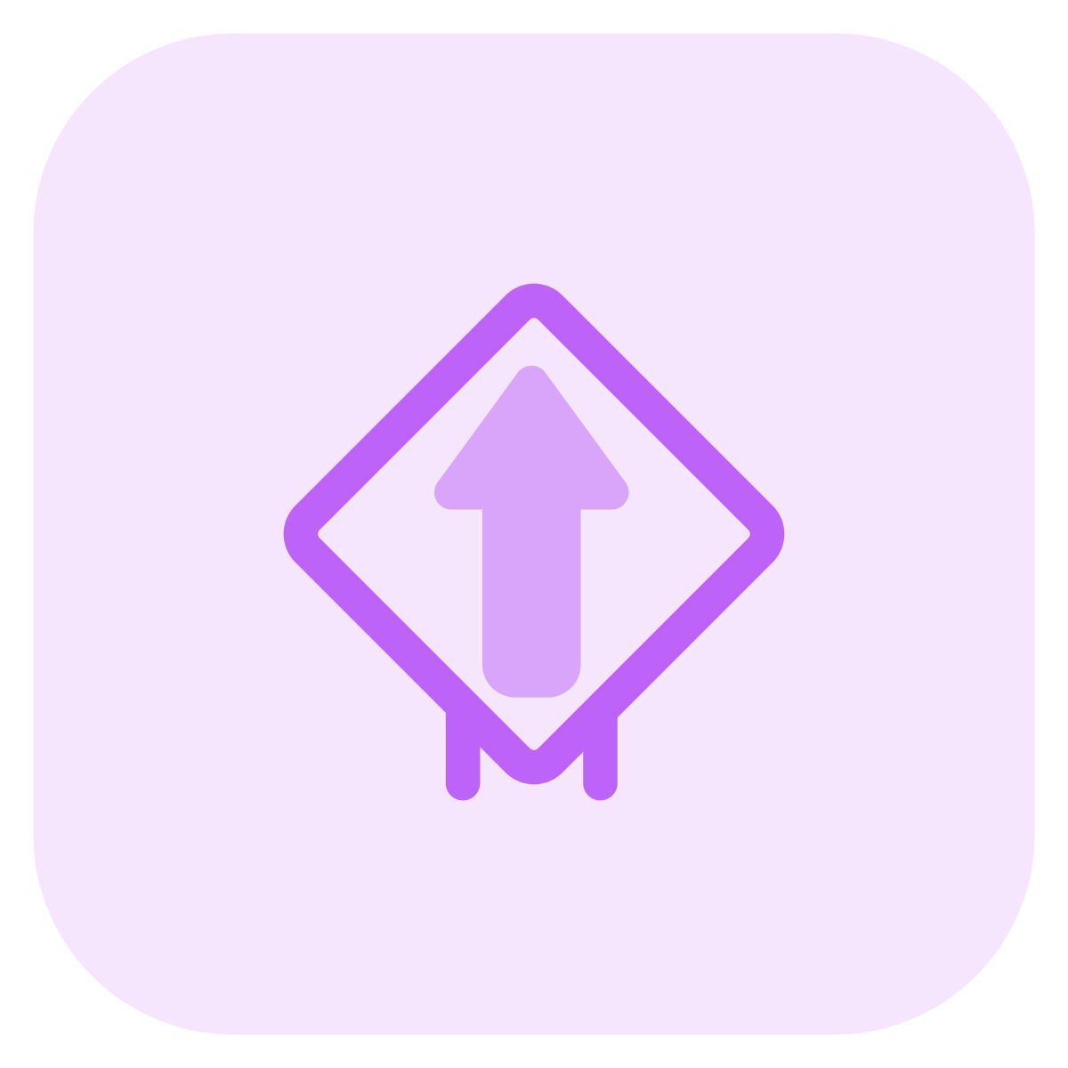 straight forward sign icon