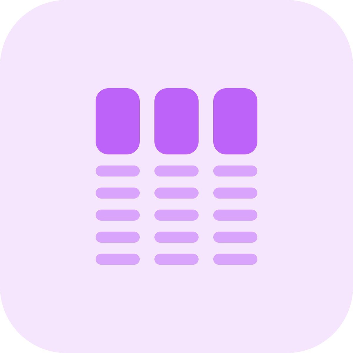 columnas de texto icon