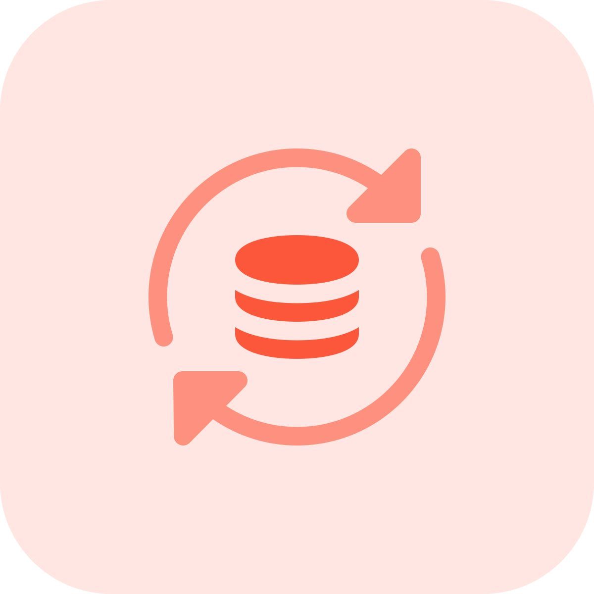 sincronización de bases de datos icon