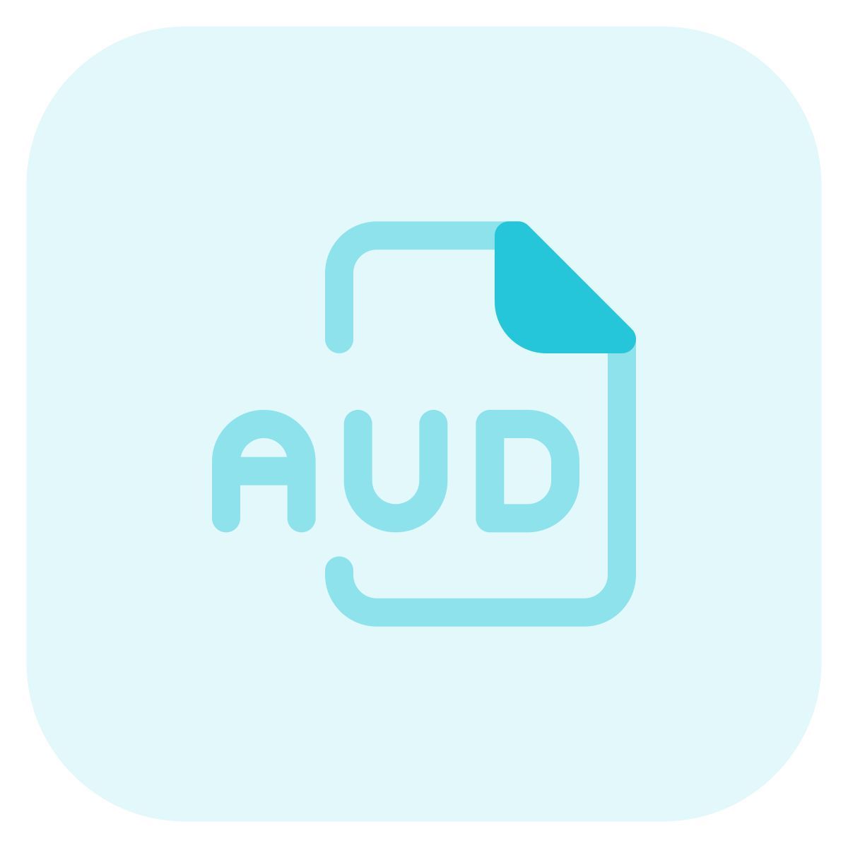 archivo aud icon