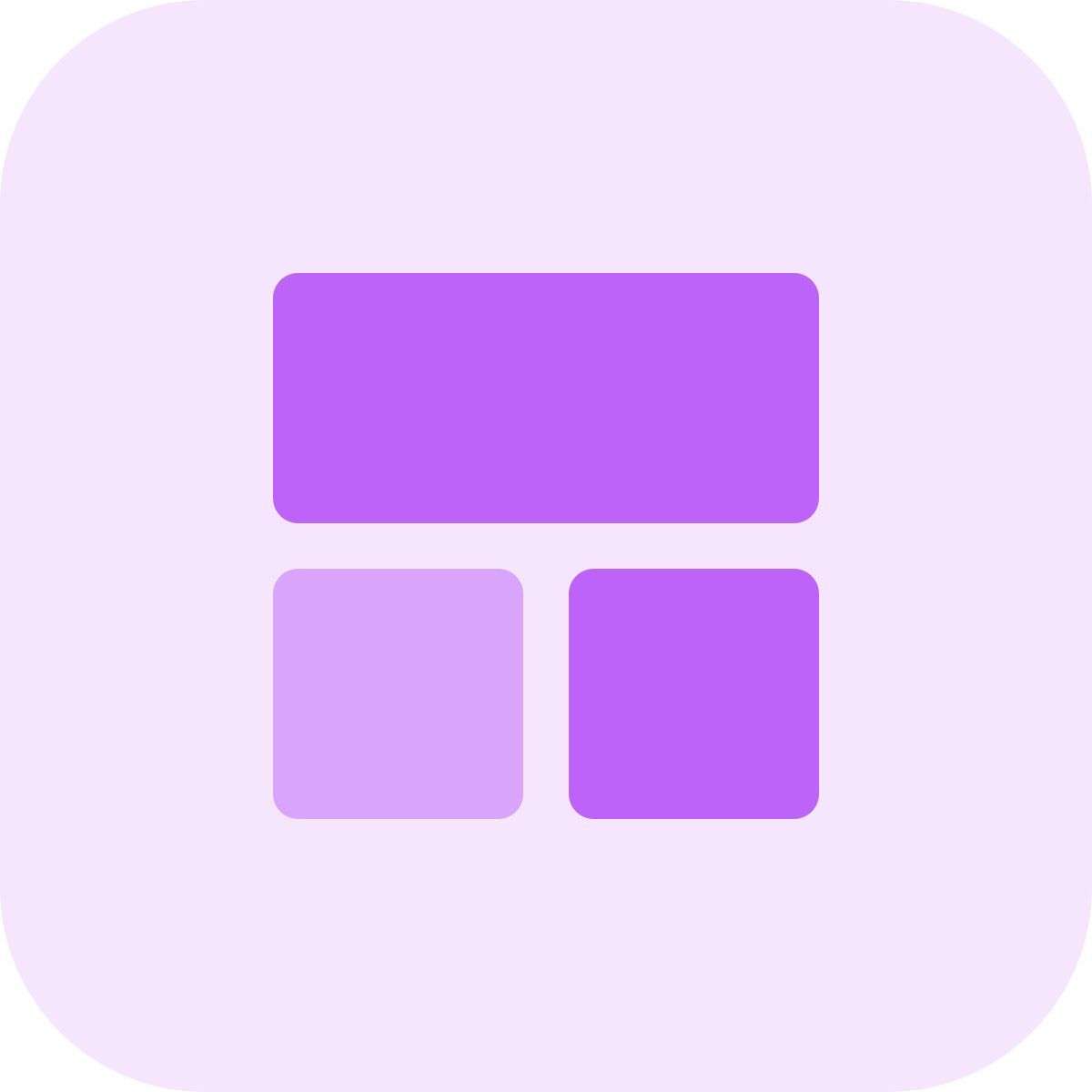 frame template layout icon