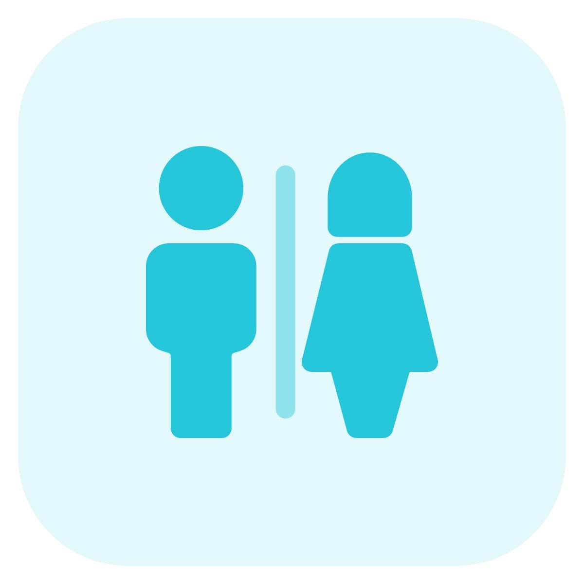 toilet sign icon