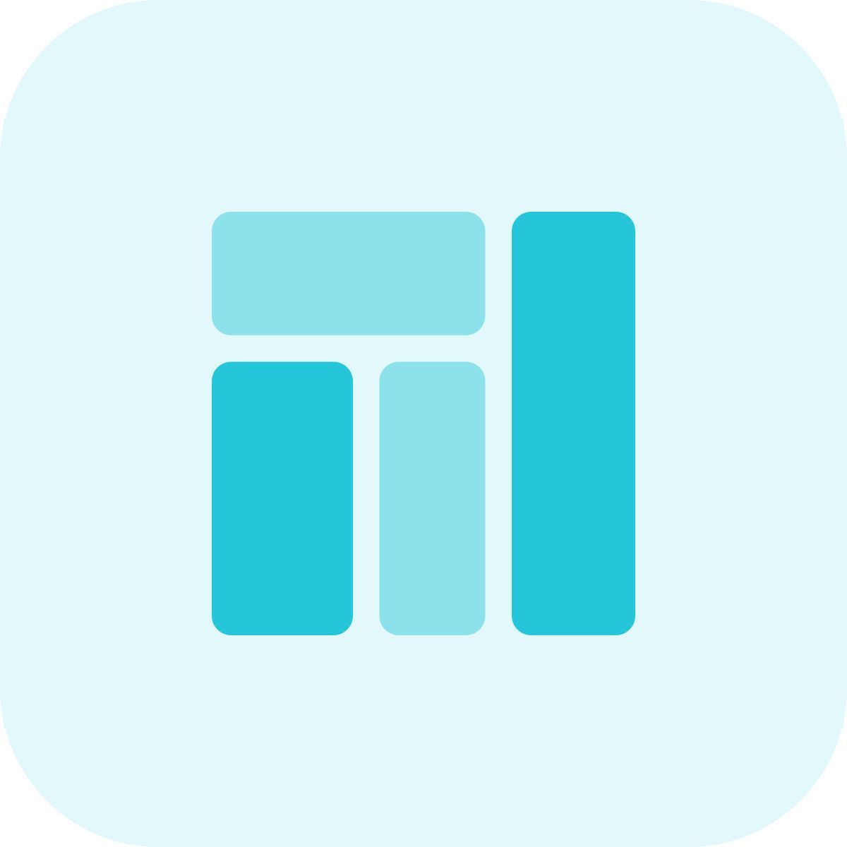 tabella con titolo icon