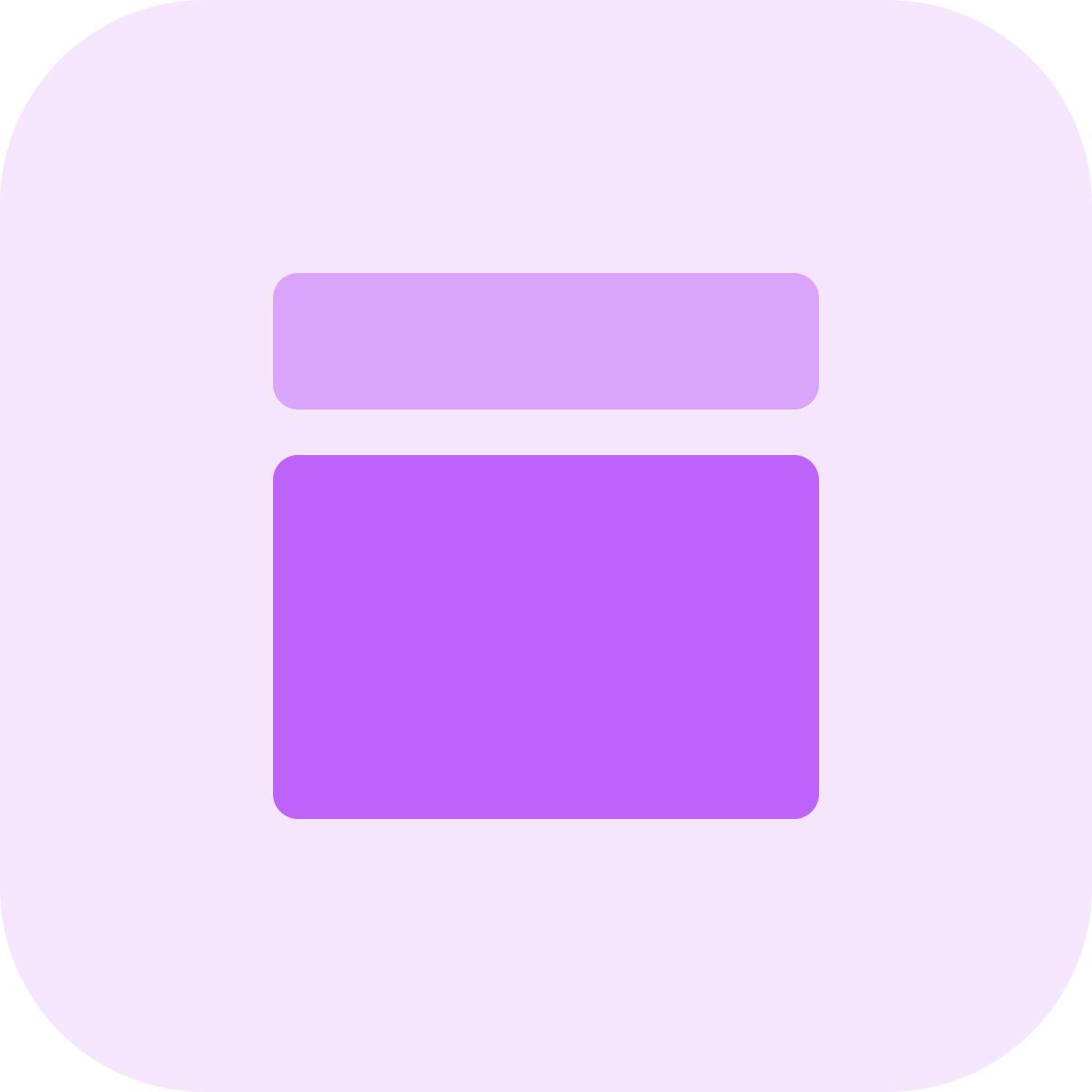 contenido con título icon