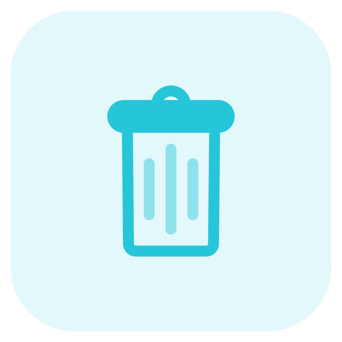 trash can icon