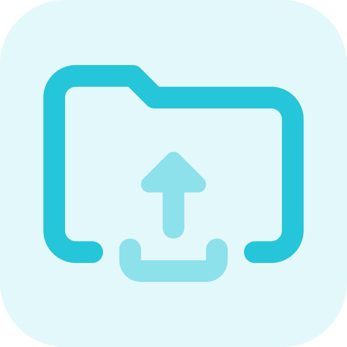 carregar pasta icon