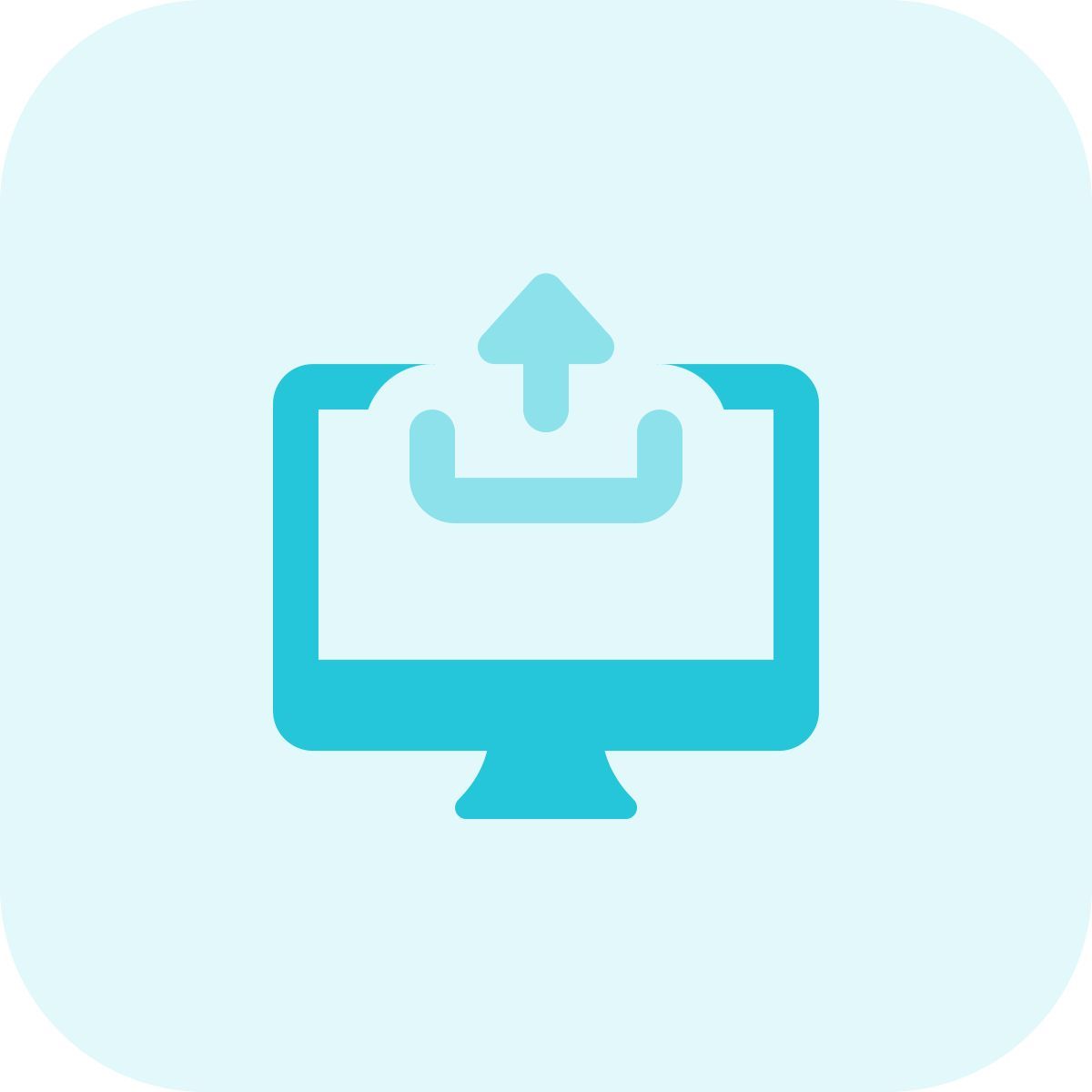 desktop upload icon