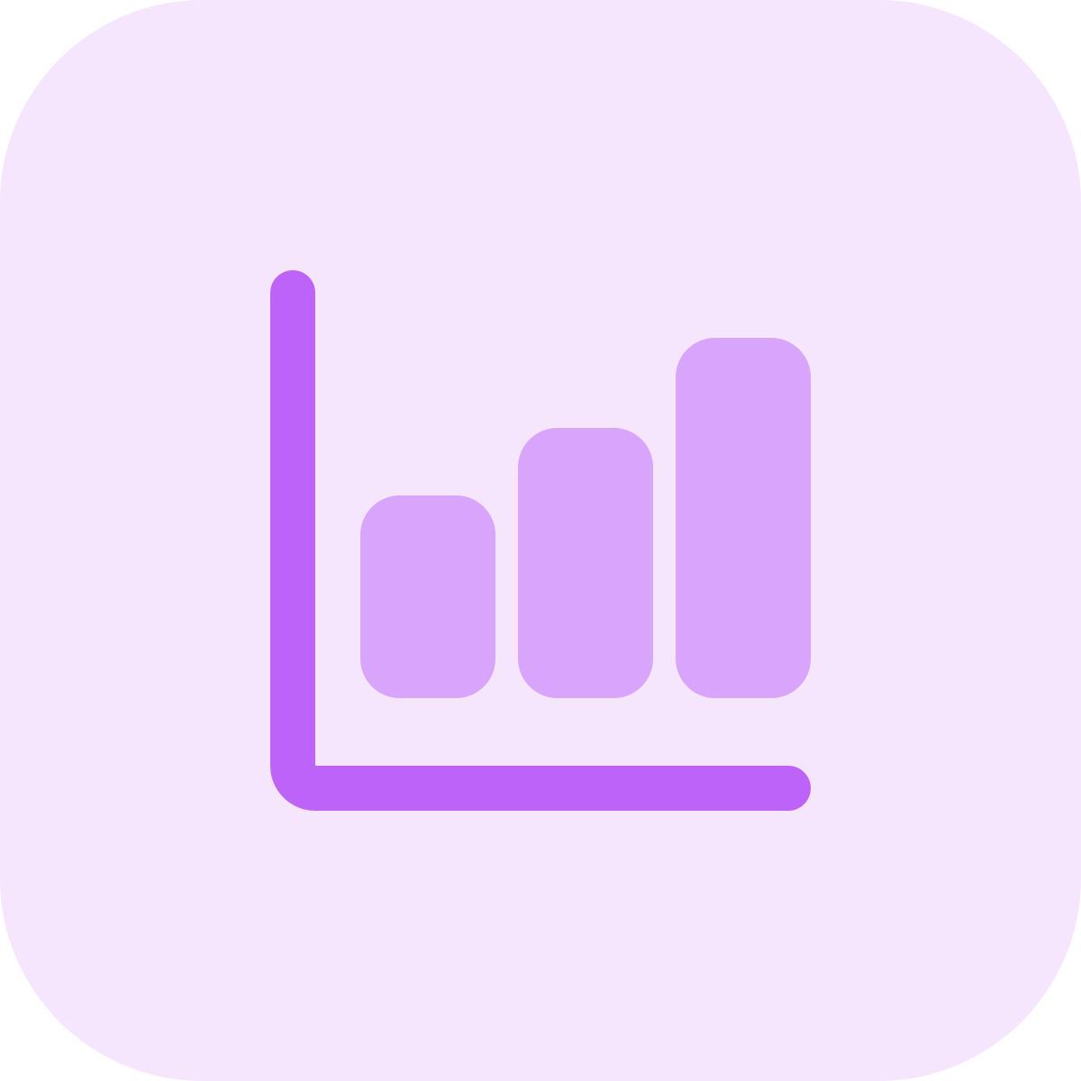 bar chart icon