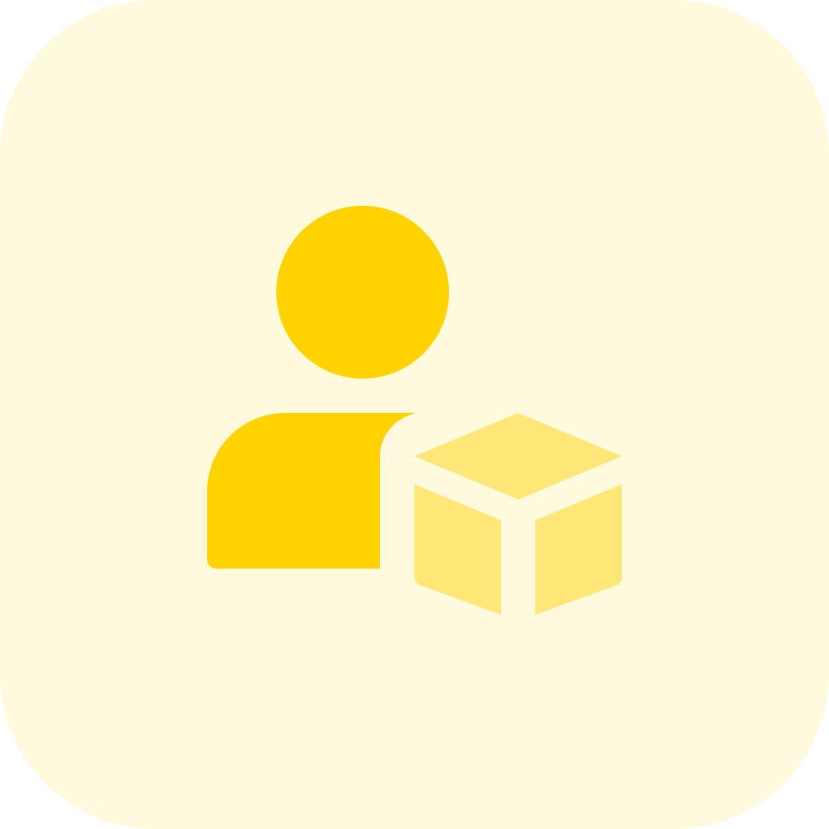 user 3d model icon
