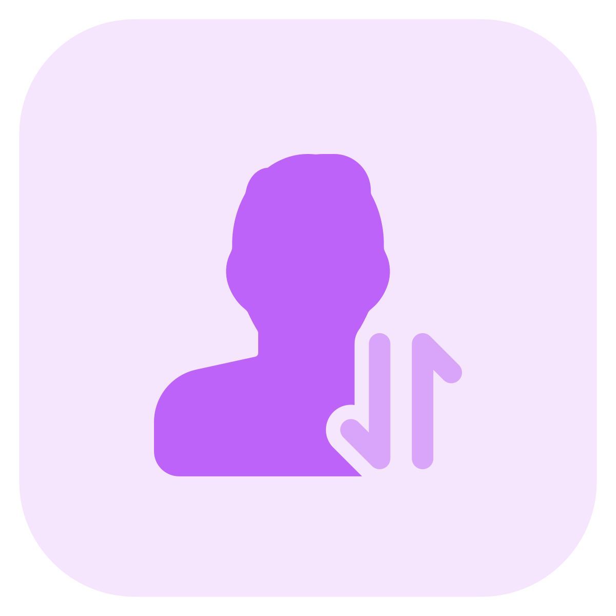 échange de données utilisateur icon
