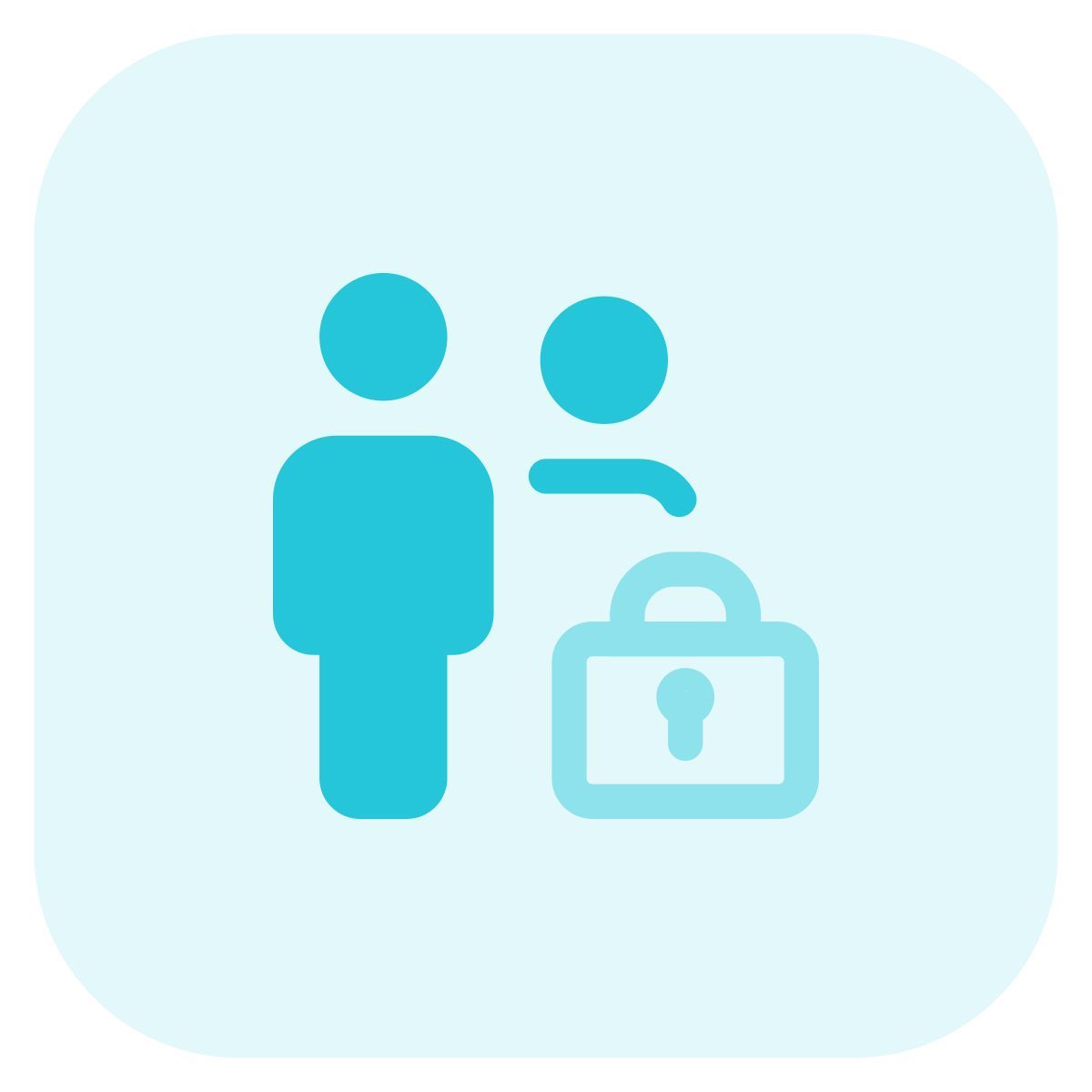 sécurité du groupe icon