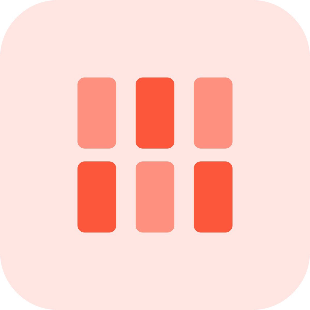vertical grid icon