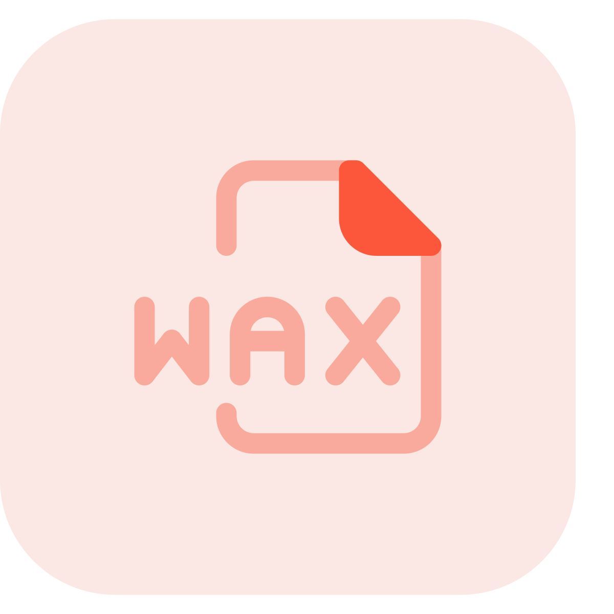 wax file icon