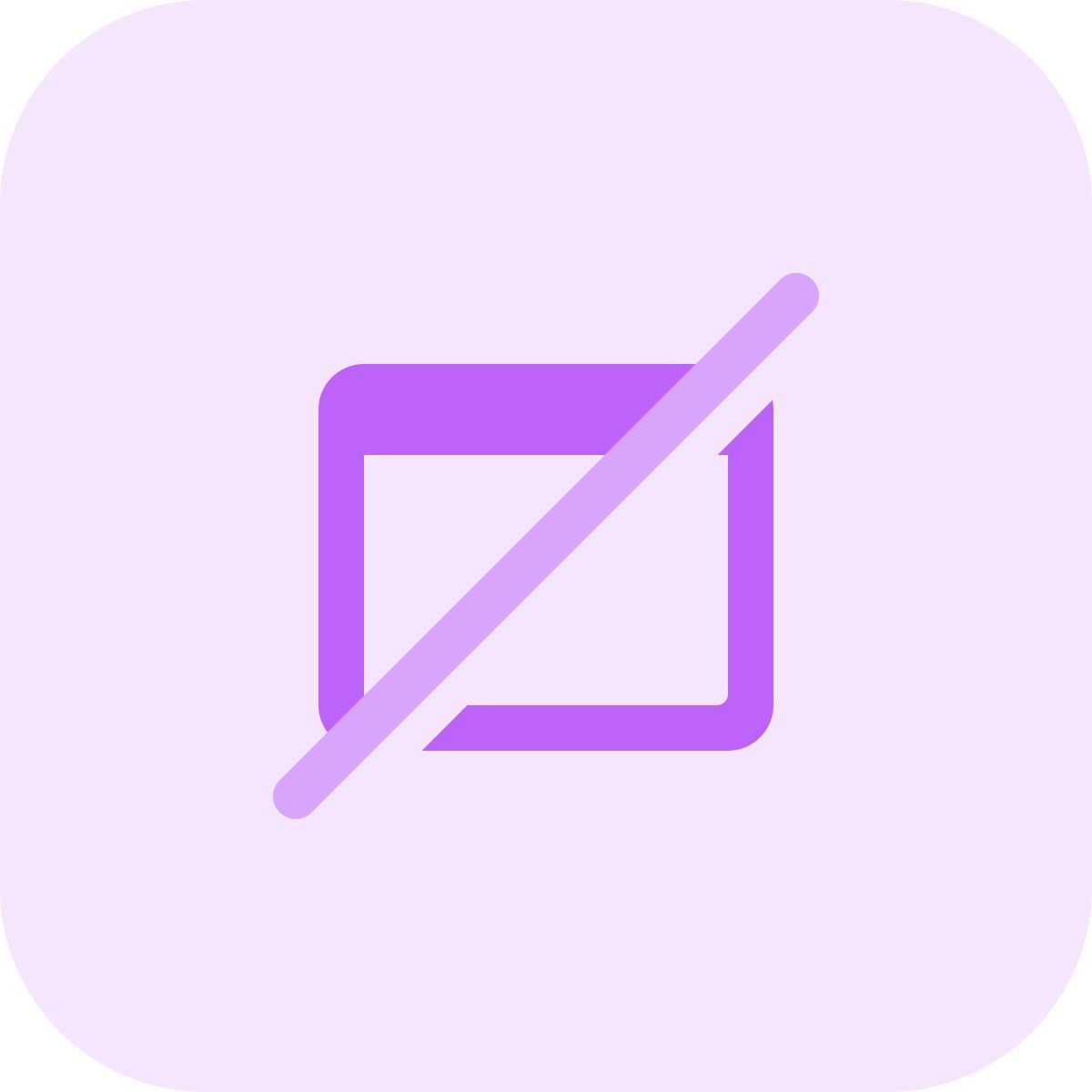 restricted page icon