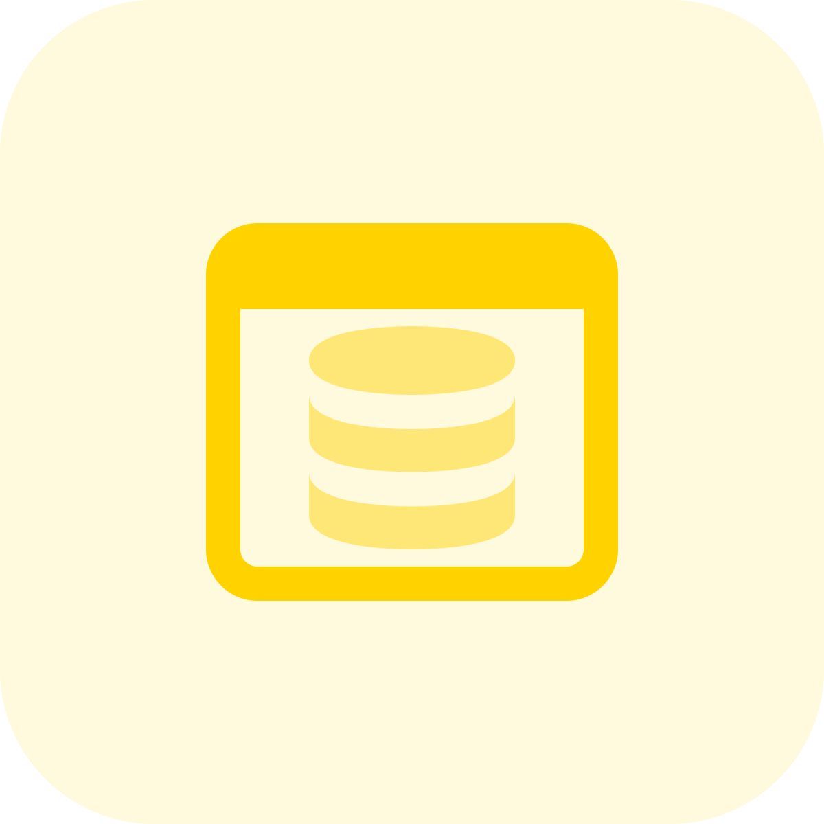 web database icon