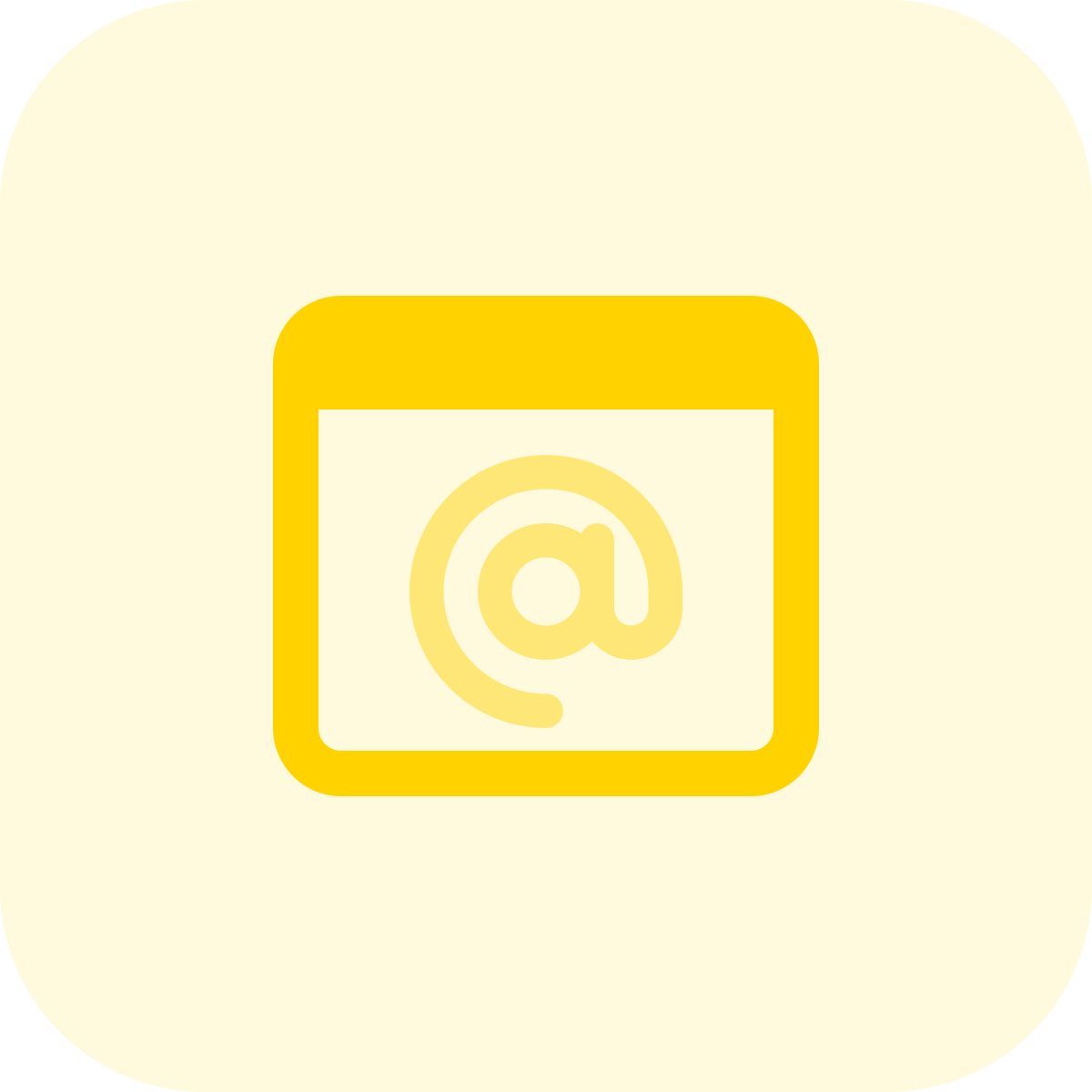 correo web icon
