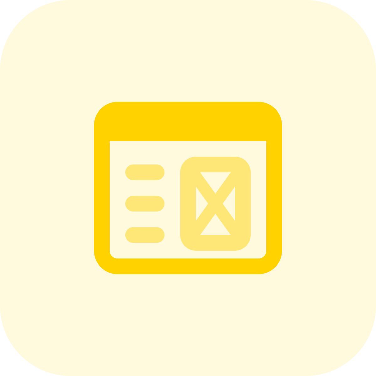 웹사이트 레이아웃 icon