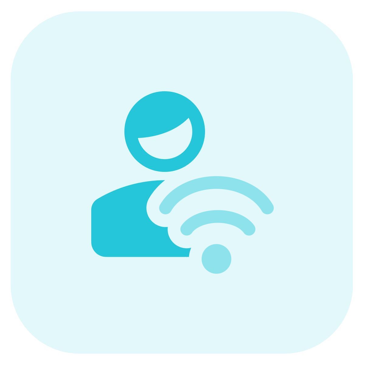 wlan benutzer icon