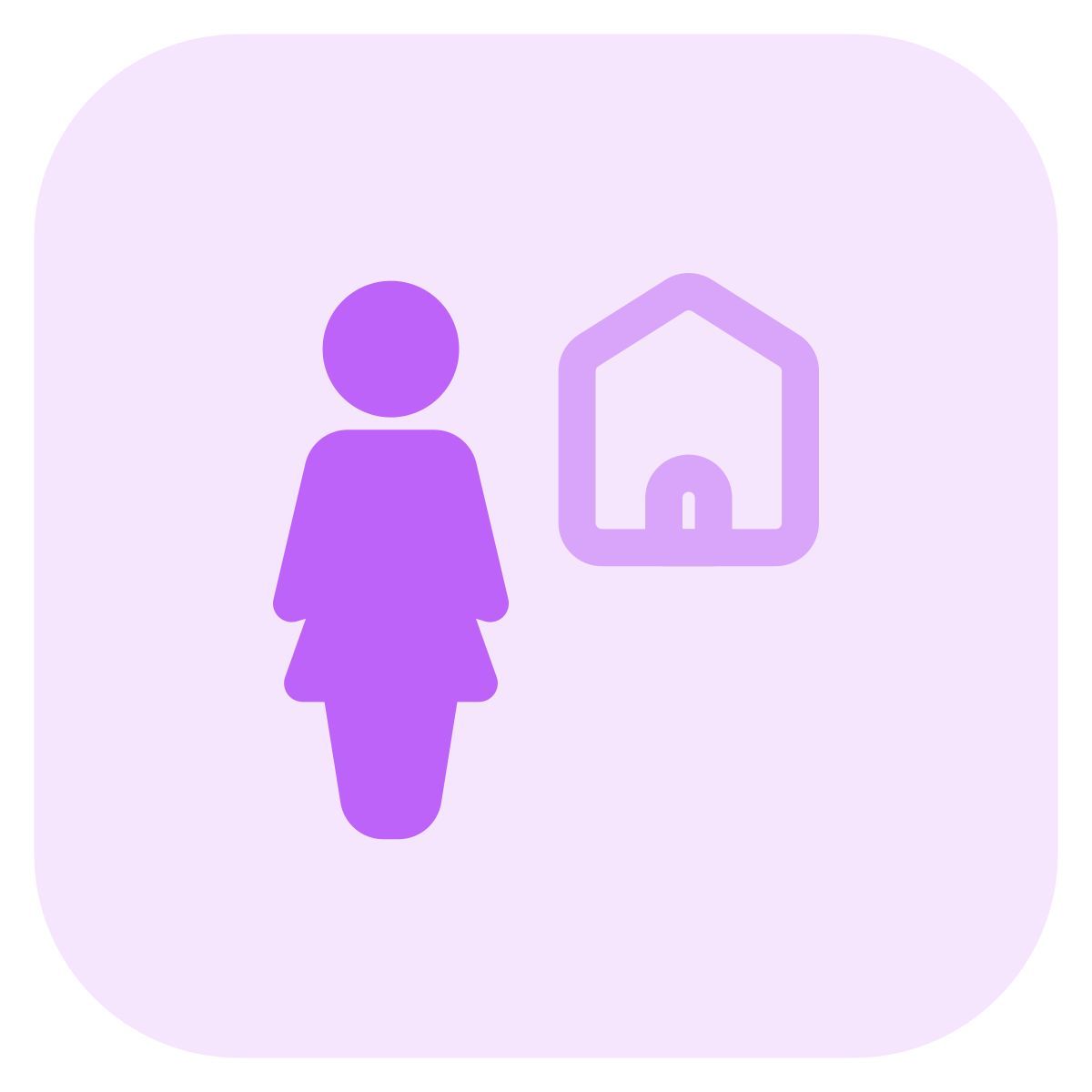 work from home icon
