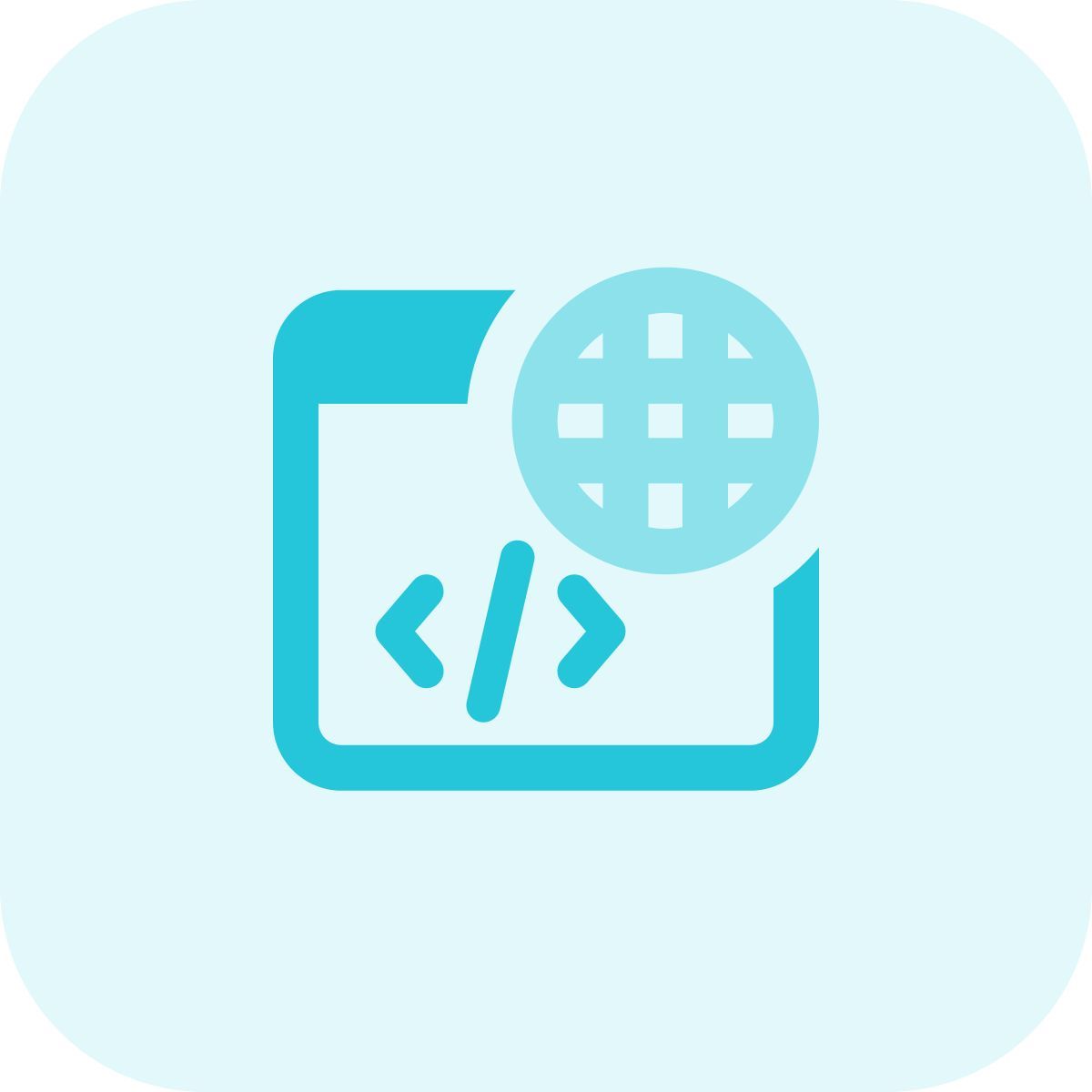 global code web icon