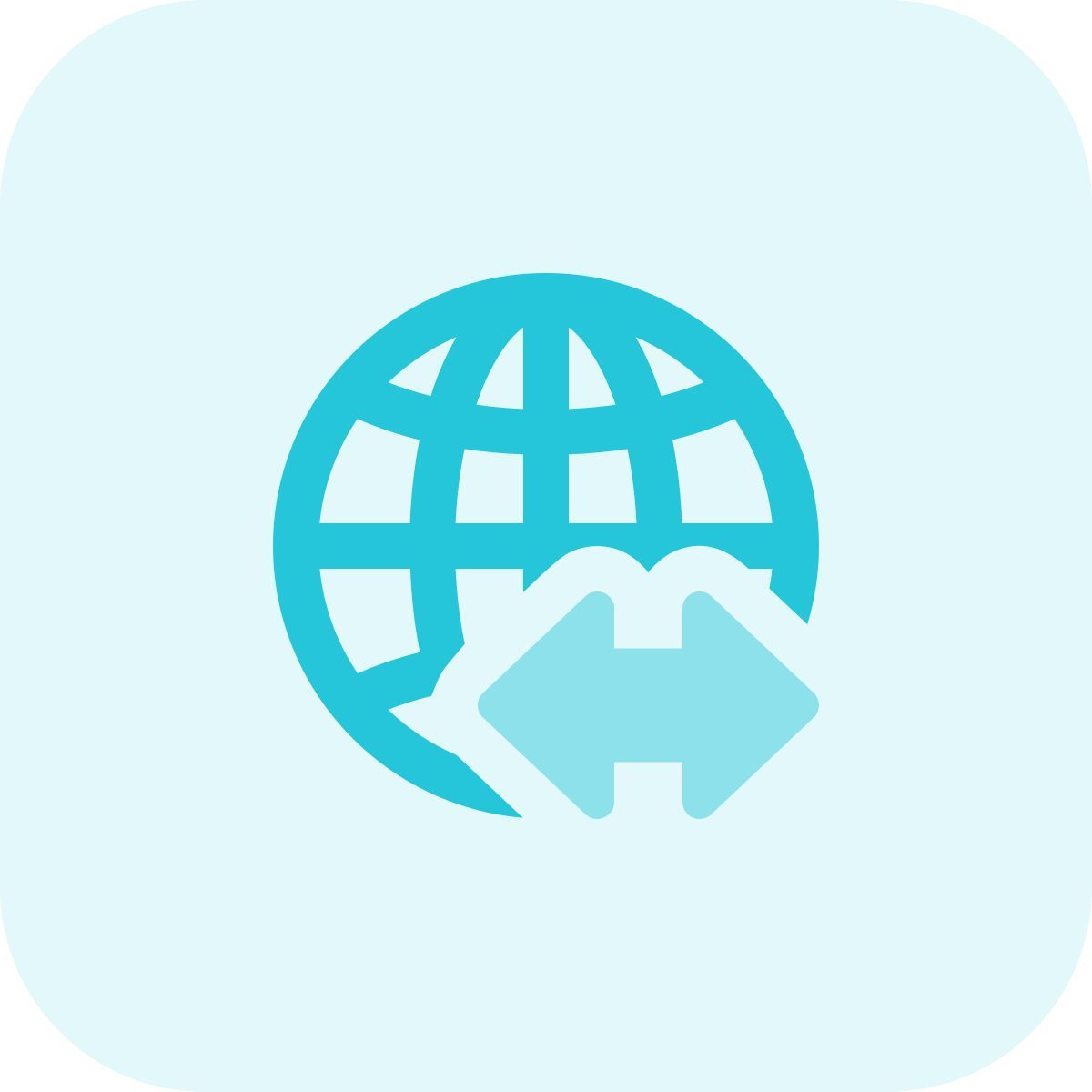 internet exchange icon