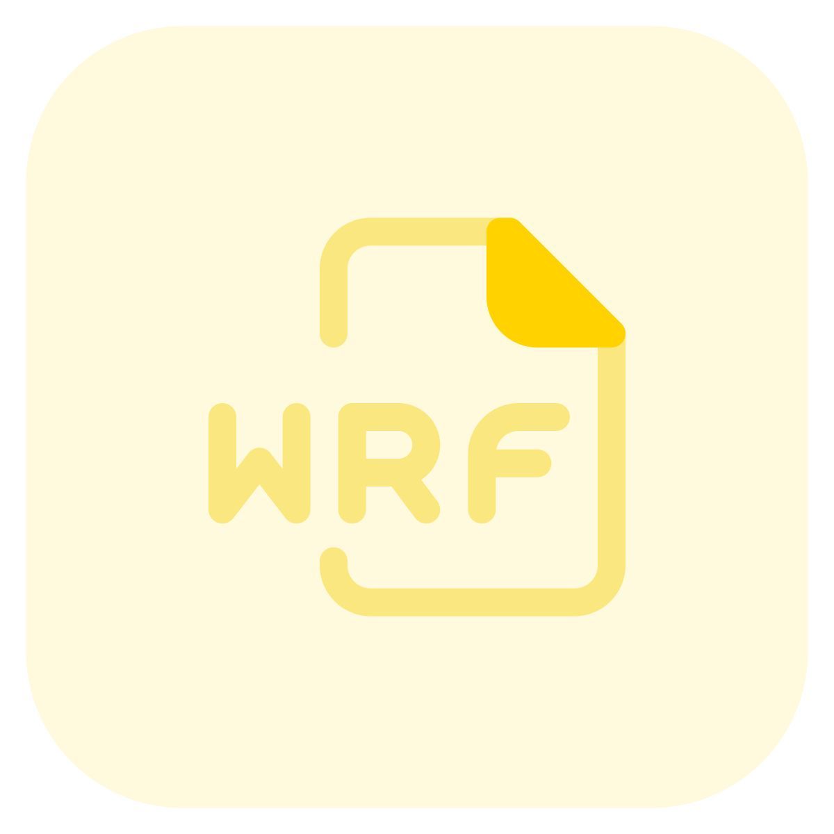 wrf file icon
