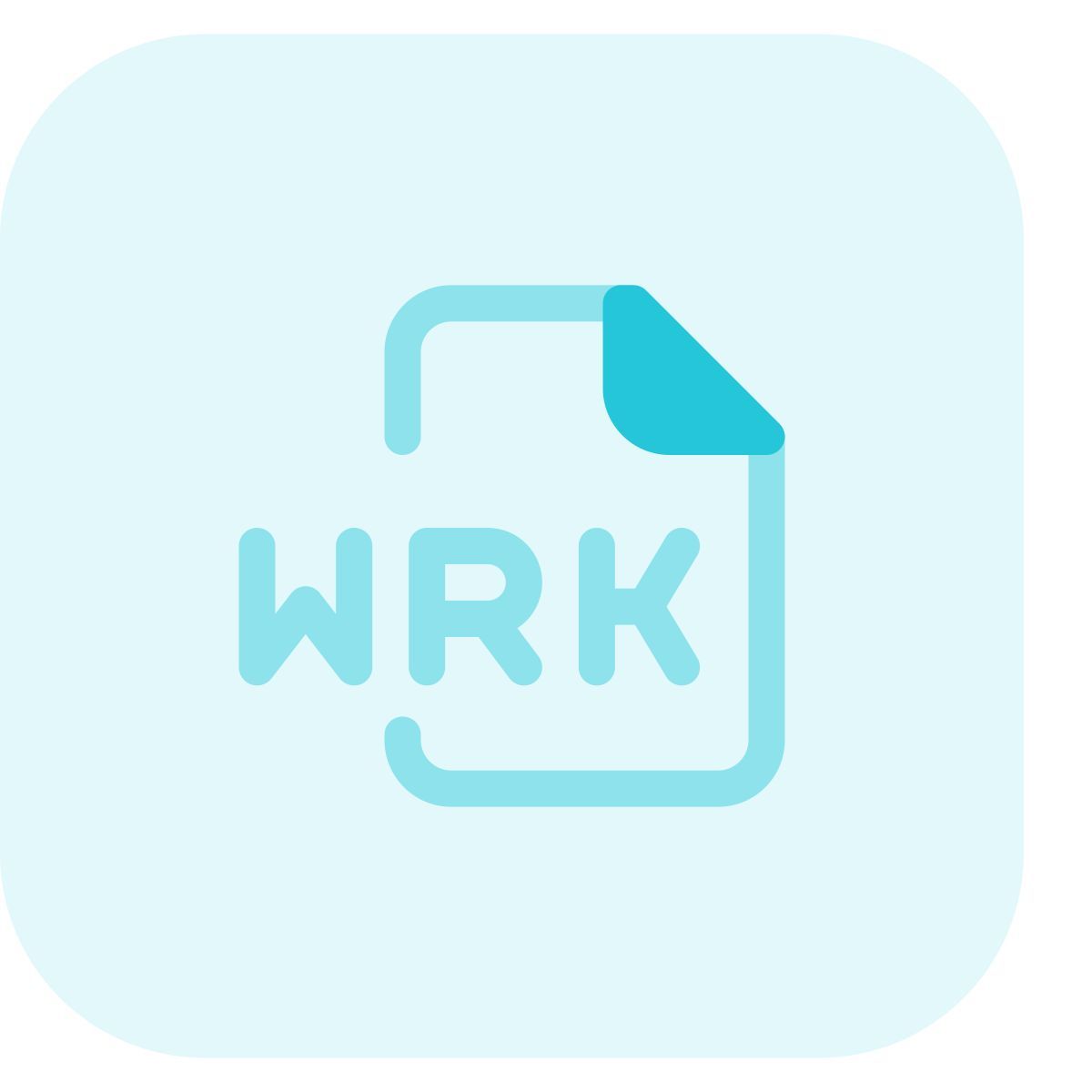 wrk file icon