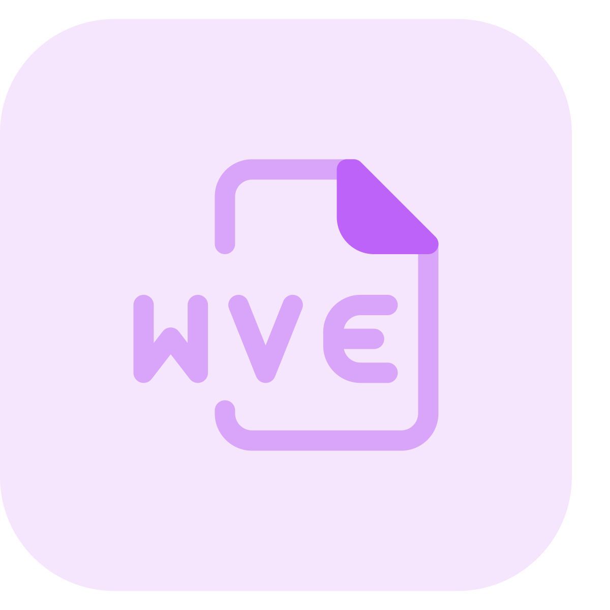 wve file icon