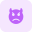 external angry-devil-face-emoticon-with-pair-of-horn-smiley-tritone-tal-revivo icon
